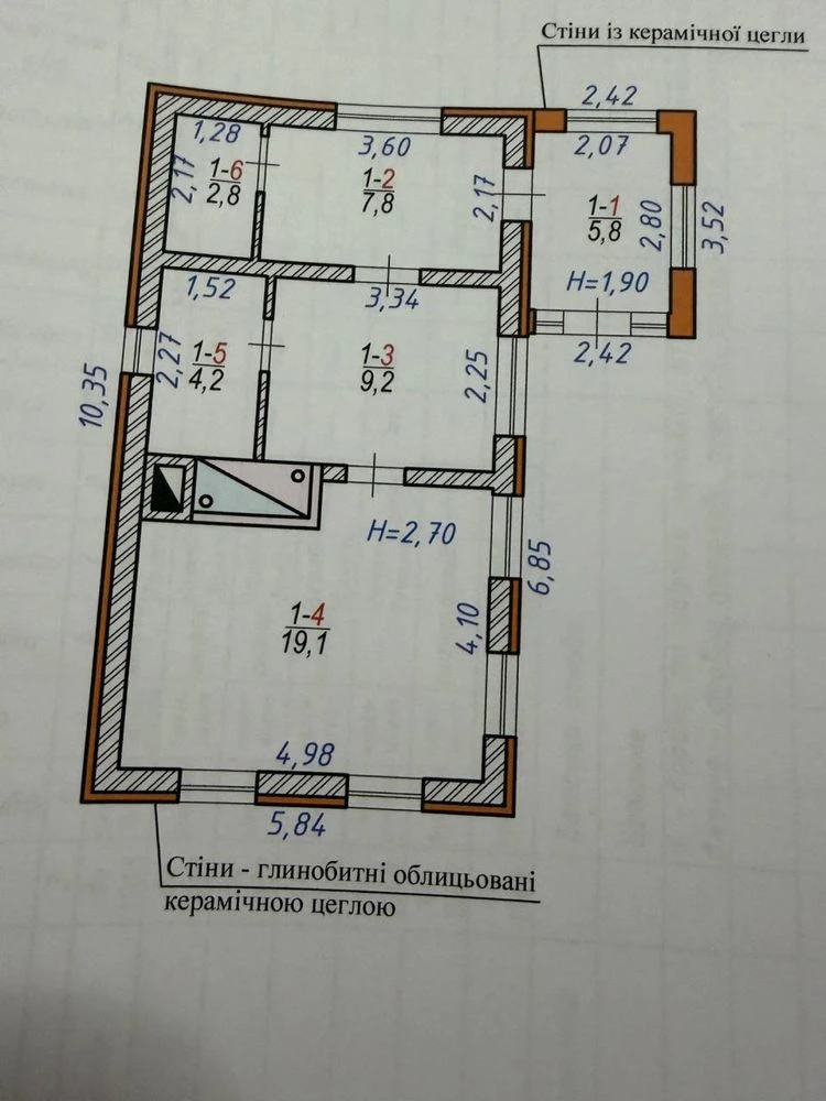 Продам будинок в місті Новомиргород!