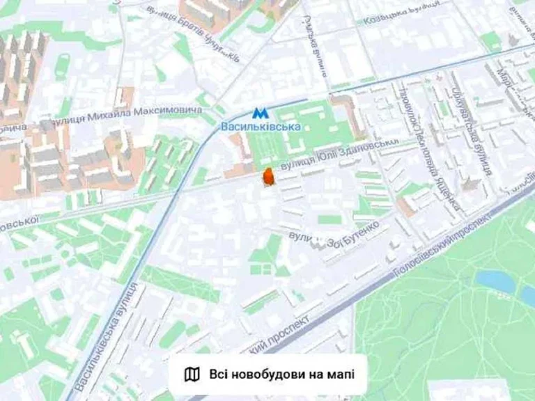 Квартира. Київ, Юлії Здановської вул.