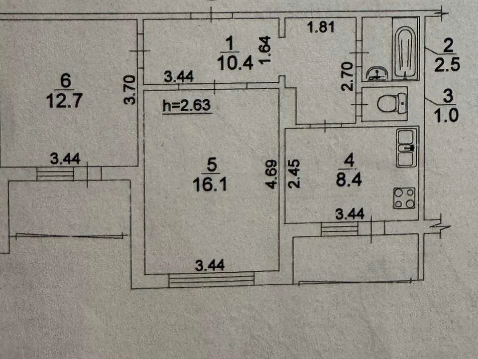 Квартира. Київ, Оноре де Бальзака вул.