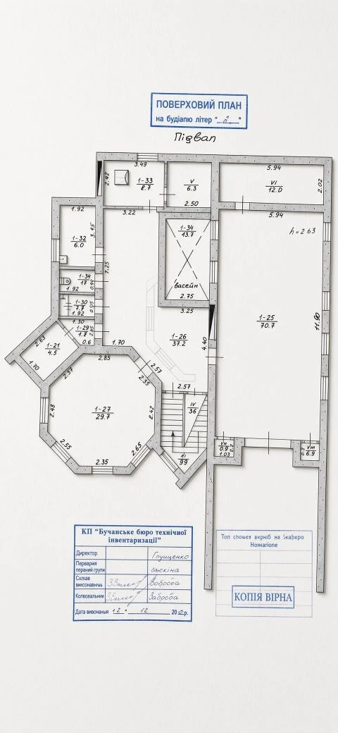 Продаж будинку особняка в центрі Бучі | 800 м², 30 соток | П