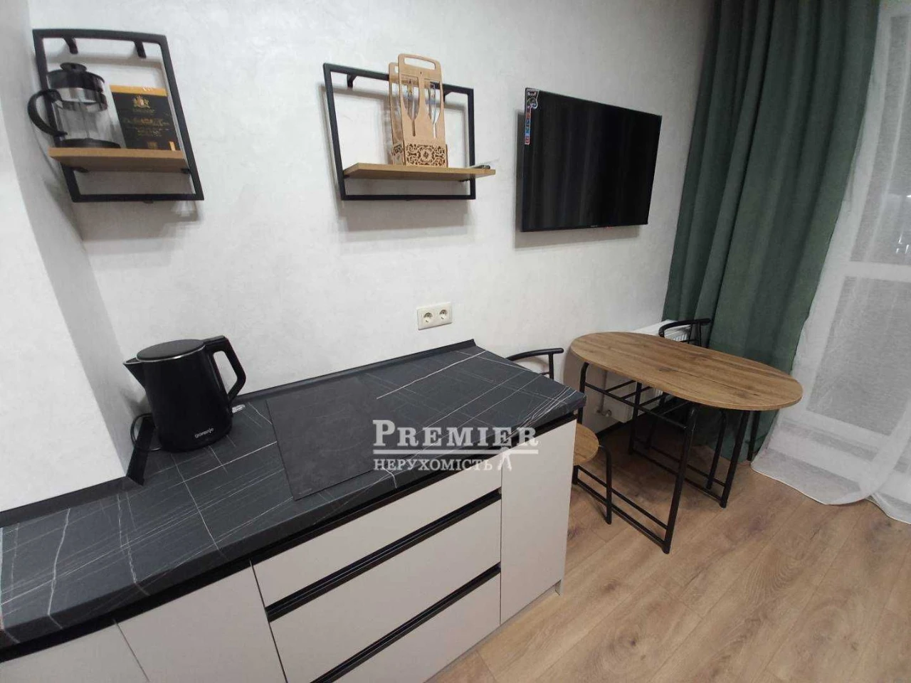 Продам студію з ремонтом під ключ у новому ЖК. 23 кв.м, балк