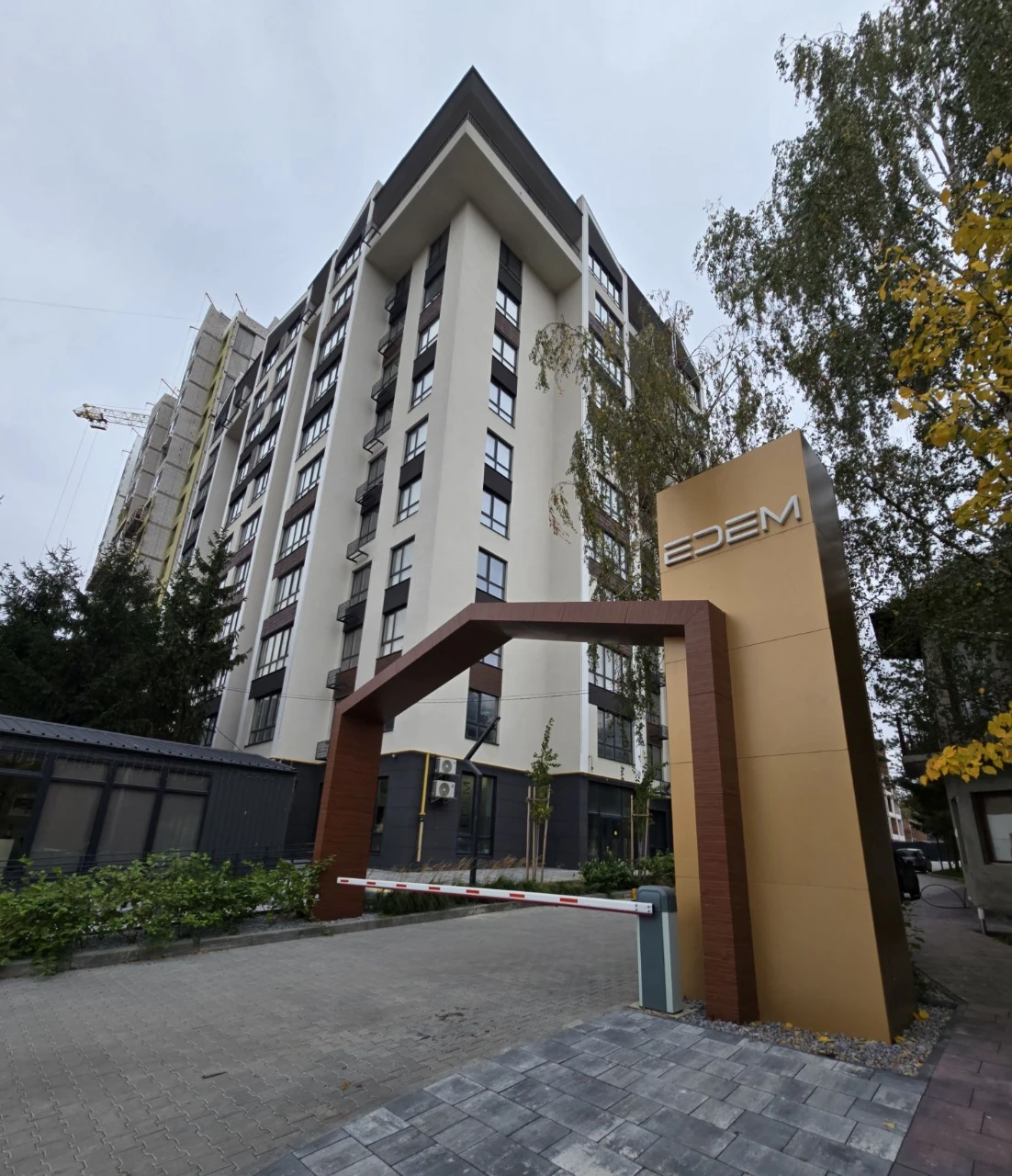 ЖК Едем. Однокімнатна квартира в зданній секції