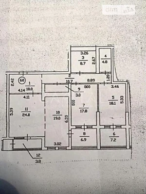 Продаж 3к квартири 131 кв. м на вул. Саксаганського 121 • ID