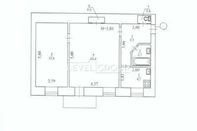 Продаж 2-кімнатної квартири 56 м² вул. Івана Федорова, 10 Це