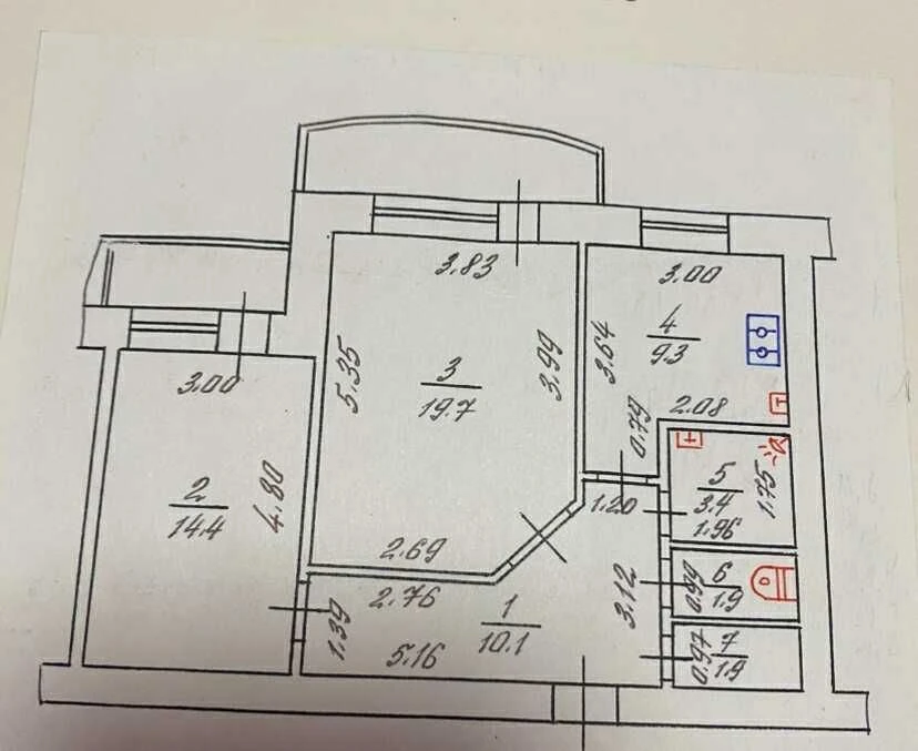 Продажа 2-х комнатной квартиры ,новострой