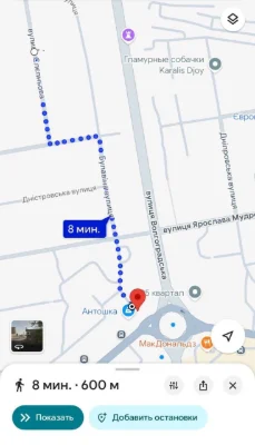 11 сот - Центр - 95 квартал - Ай-Петринська - комунікації