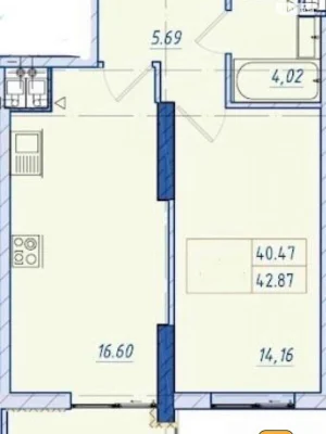 Продаж Квартира Середній Фонтан