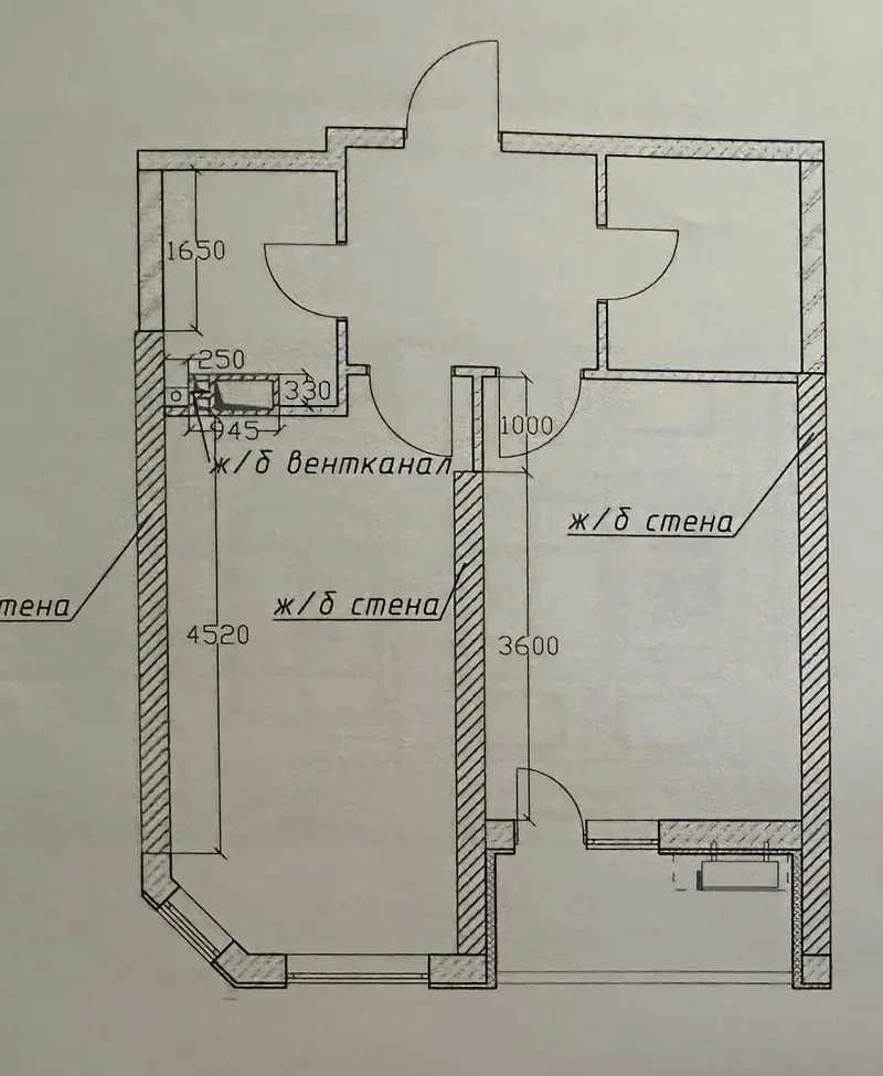 1-комнатная квартира 46,7М² в ЖК Элегия Парк • 10/25 • Дизай