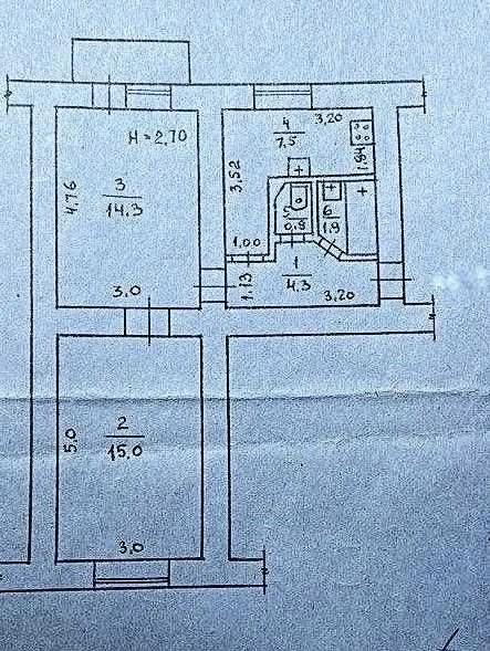 2-комнатная квартира в Приморском районе