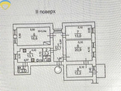 Продам красивую 4-х комнатную красивую квартиру в центре Оде