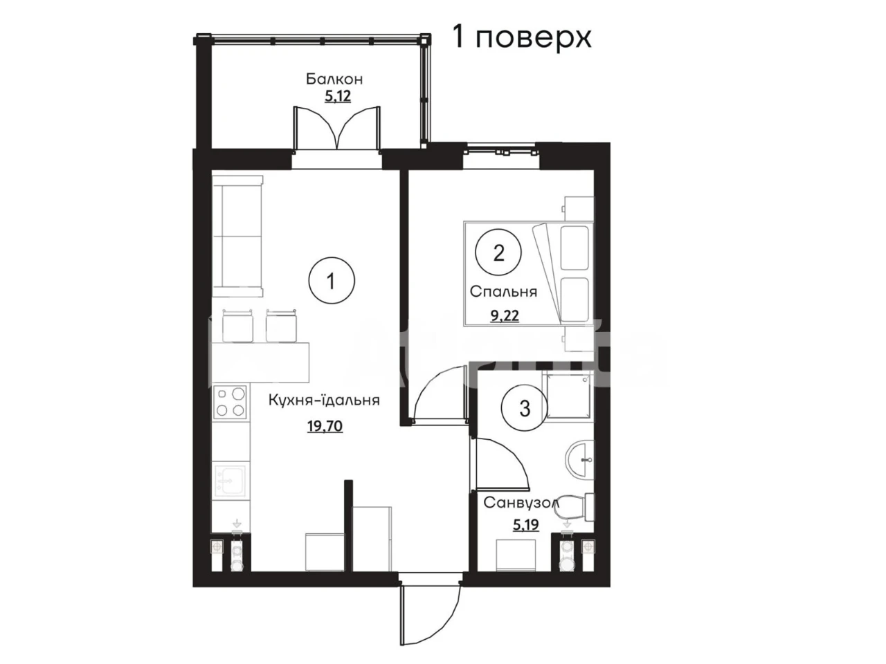 Продаж Квартира Пересипський