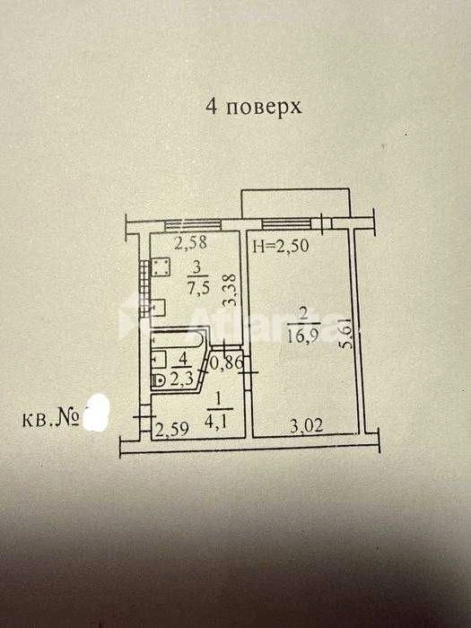 Продам 1 комнатную квартиру под ремонт, Черёмушки. 25.000 $