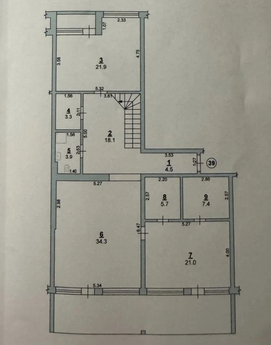Apartment for sale on the first line of the sea