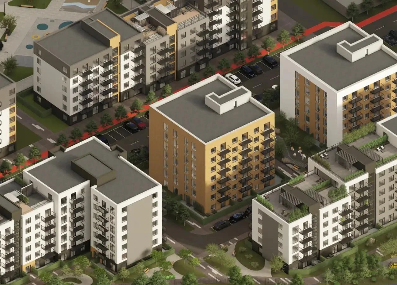 2-кімнатна квартира в ЖК «Містечко Південне» | 63,2 м²