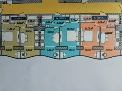 Продаж 1-к. квартири в новобудові.панорамні вікна.вид на гор