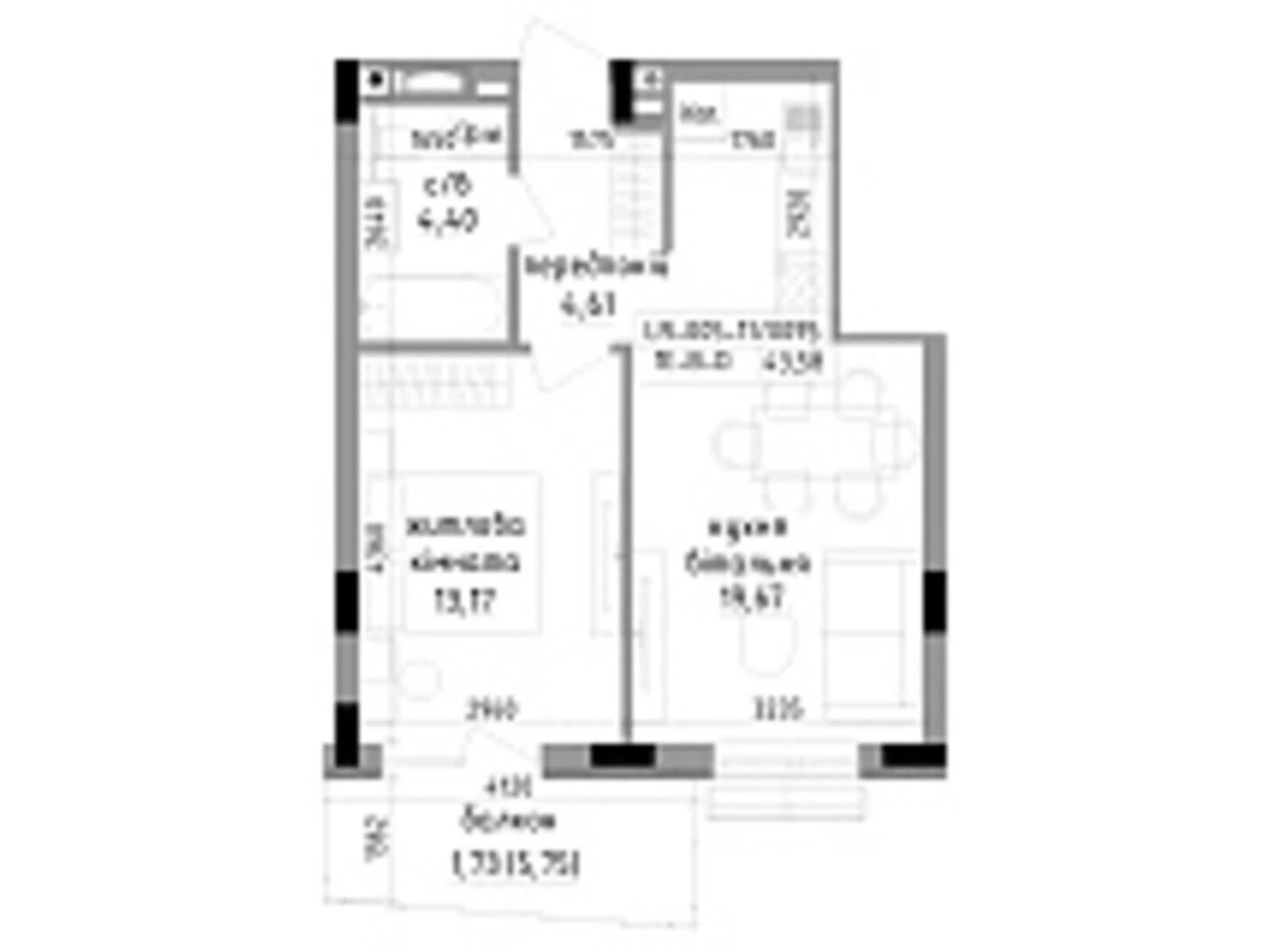 Продаж Квартира Боздош