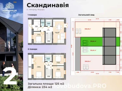 Будинок. Ужгород, Степана Фодора вул.
