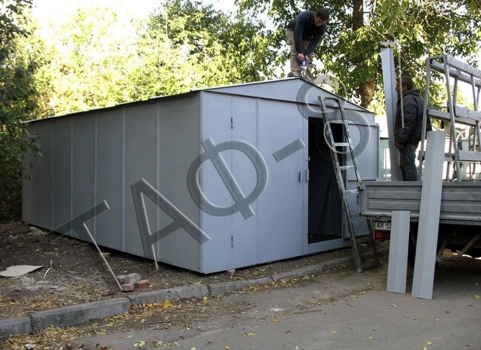 Продам металевий гараж розібраний