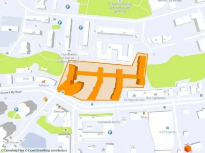 Sale of 1 apartment in Mirax residential complex without commission, area 42 sq. m. Hlybochytska