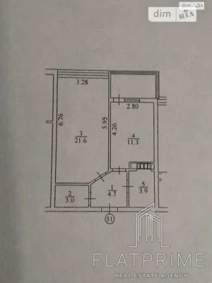 Продаж Квартира Саперна Слобідка