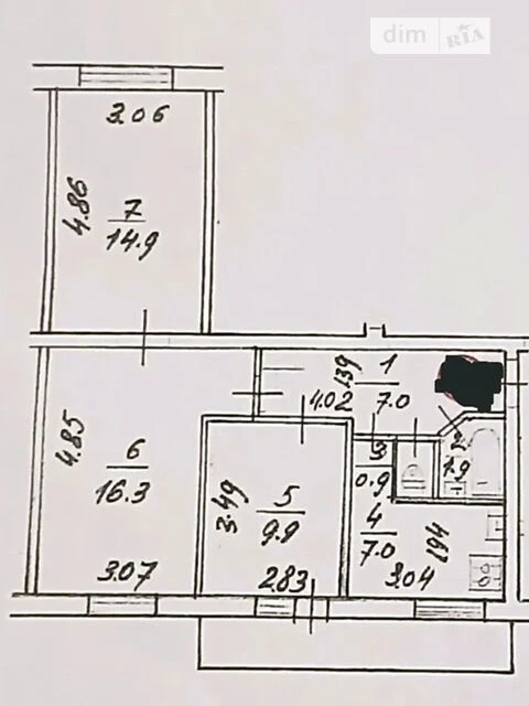 Продаж 3к квартири 63 кв. м на вул. Героїв полку АЗОВ 3 • ID