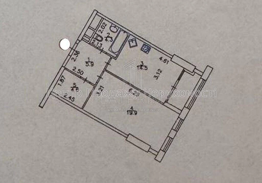 Продаж 2-кімн. квартири, 17/36 поверх, 53 м², Київ – чудовий