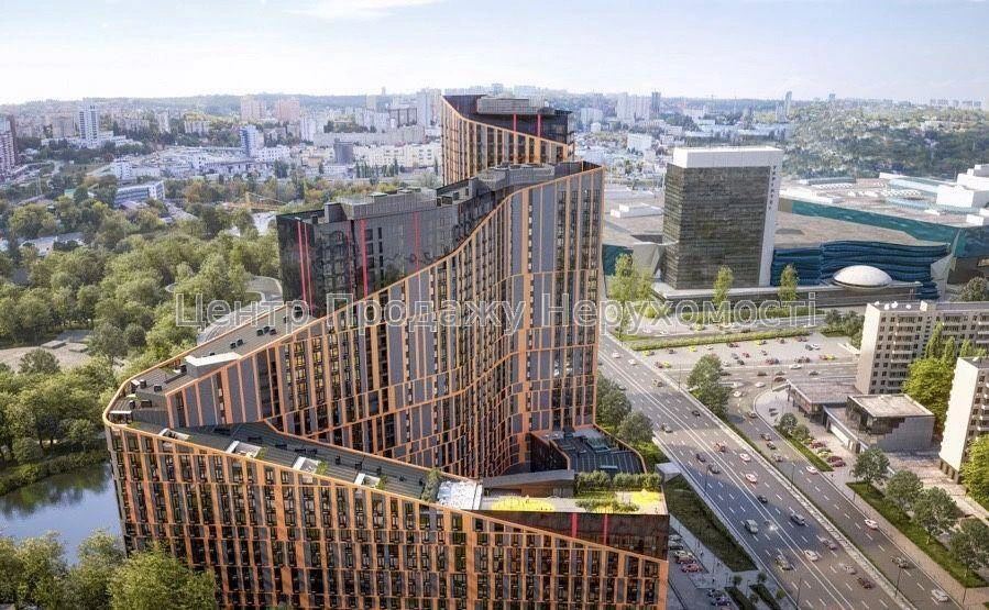 Продаж квартири 1 кімн, 51. 3 м², 3/35 эт, ЖК Salut, Київ.