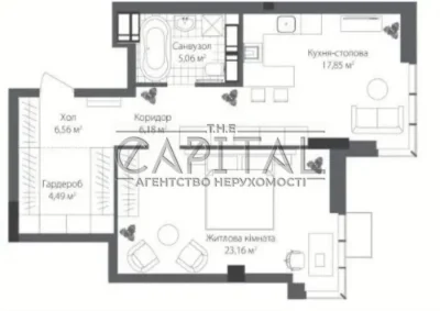 Терміновий продаж ‼️ ВИДОВА квартира 63м2 ЖК Рівер Стоун ‼️