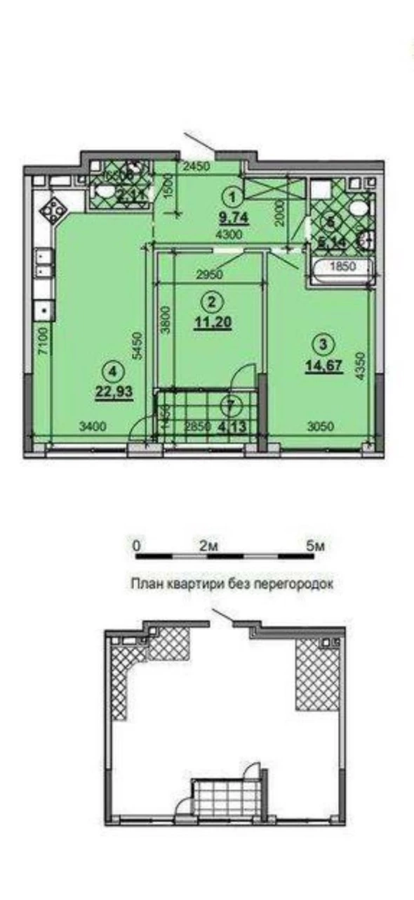 Продаж Видова 2К Дніпровська набережна 15-К.