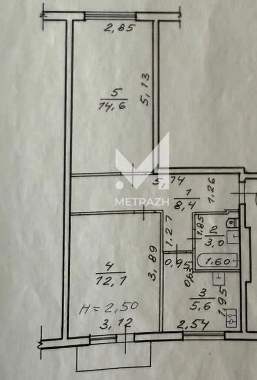 93971 | Продам 2 к квартиру на Павловом поле, возле метро 23