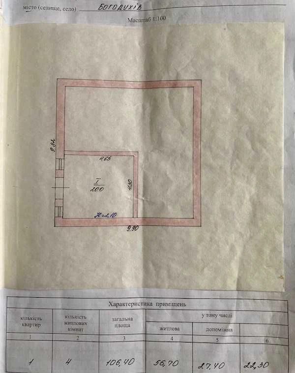 Продам будинок місто Богодухів (169285)