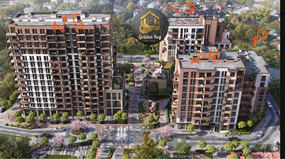 Продаається  1-кімнатної квартири 38,17 м², розтермінування