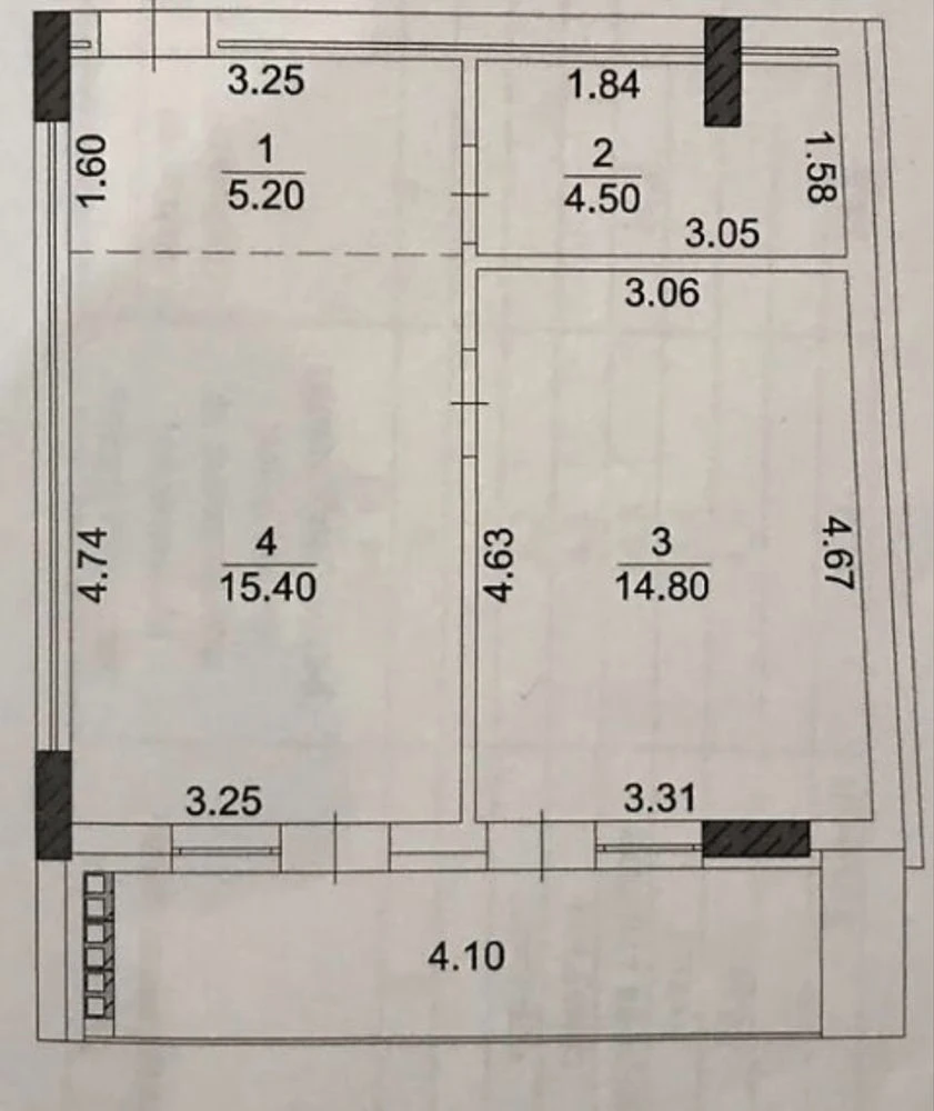 Продаж 1-к кварири в елітному ЖК River Land, набережна