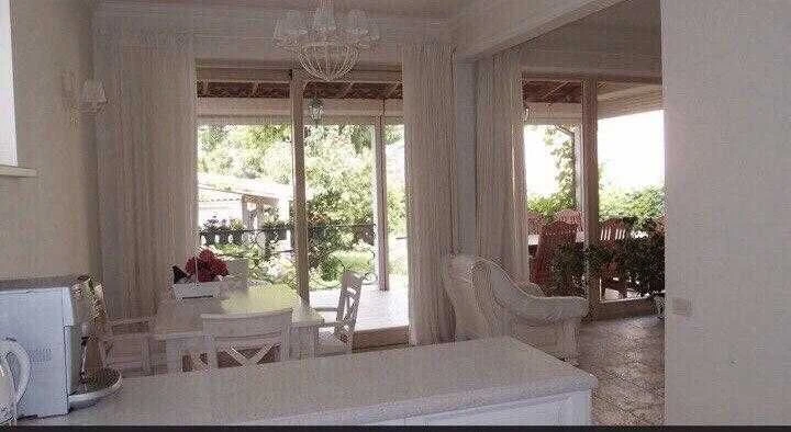 I will sell a house near the sea, park and fountain!