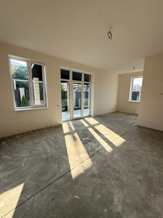 A new house D with gas near the sea on an asphalt street is ideal