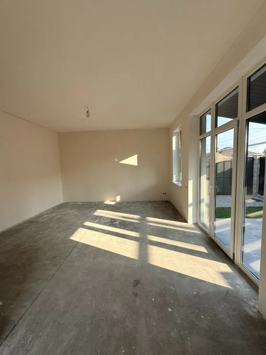 A new house D with gas near the sea on an asphalt street is ideal