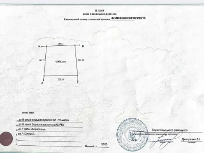 Ділянка. Бориспіль, Кільцева дорога вул.