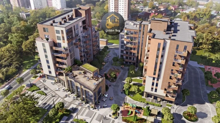 3-кімнатна квартира 82,7 м² Lizrome, індивідуальне газове  о