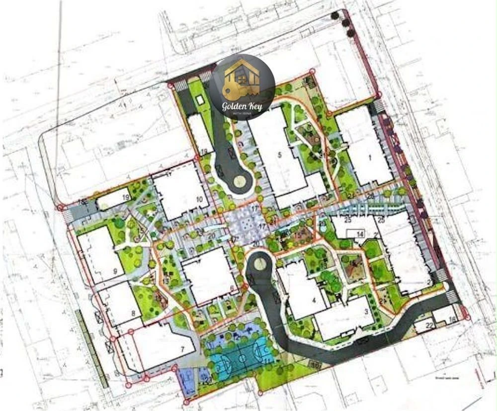 3-кімнатна квартира 82,7 м² Lizrome, індивідуальне газове  о