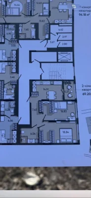Квартира  2 Кімнатна ЖК ORLAN RESIDENTS