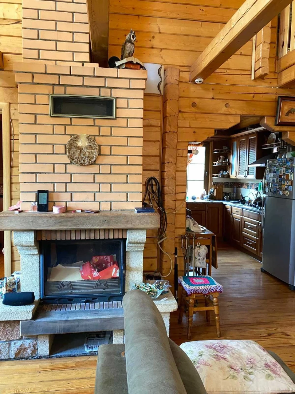 Терміновий продаж! 2-поверховий зруб в місті Остер