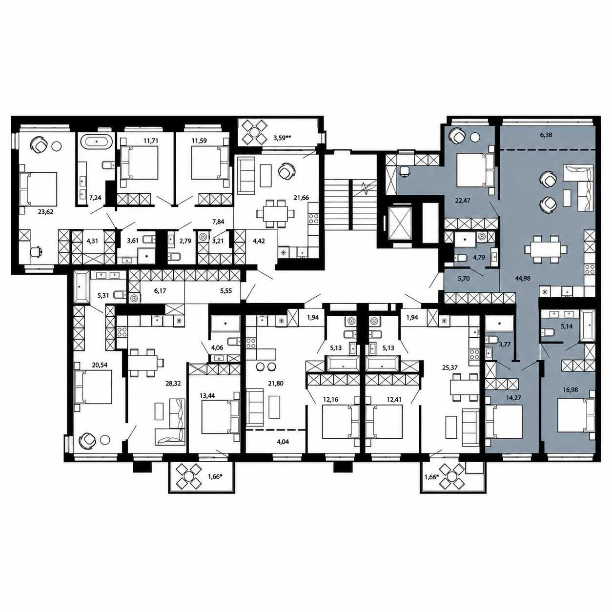 Продаж 3-спальної квартири БЕЗ КОМІСІЇ в ЖК Avalon Terra, ву
