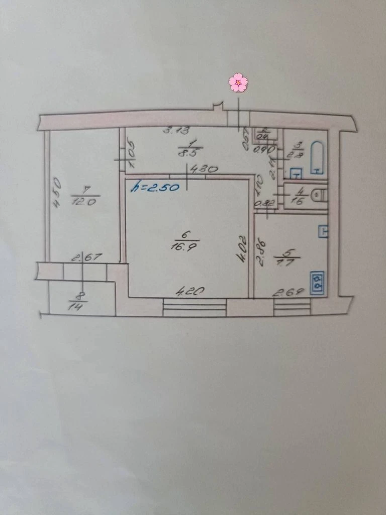 Продаж 2-кімнатної квартири, вул. Конякіна