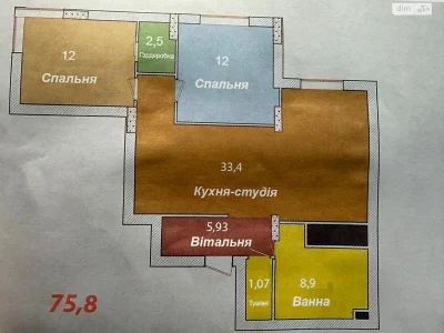 Продаж Квартира Дубове
