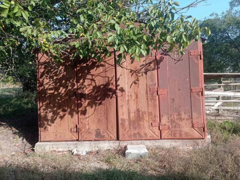 Гараж металлический розборной