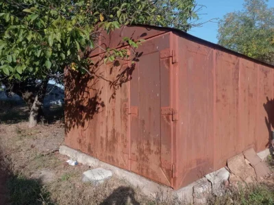 Гараж металлический розборной