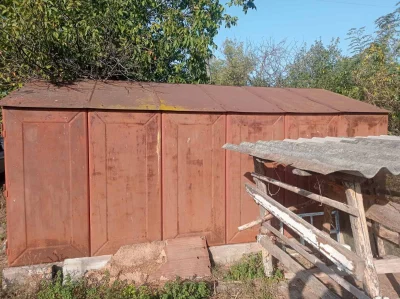 Гараж металлический розборной