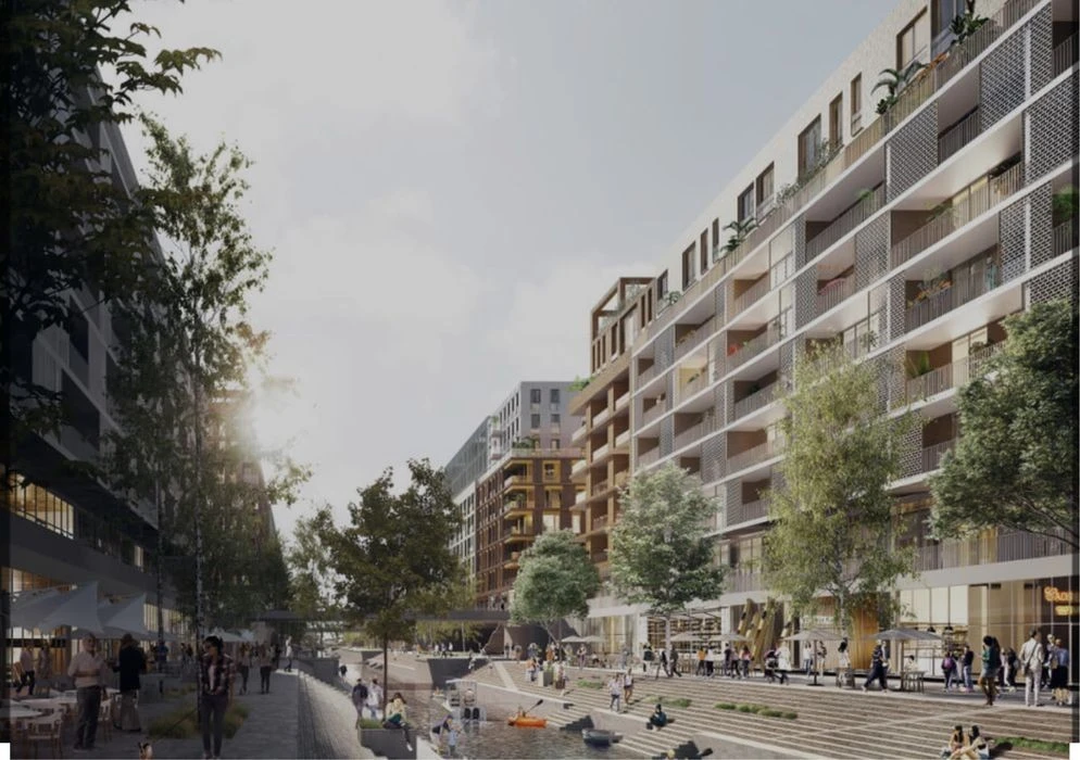 One-bedroom apartment for sale in the Rybalsky residential complex.