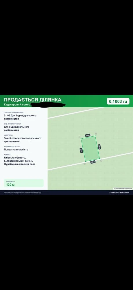 Продаж Земельної Ділянки Від Власника