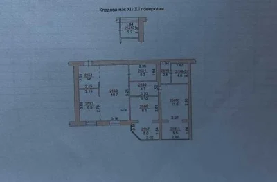Продаж 3к квартири 83.2 кв